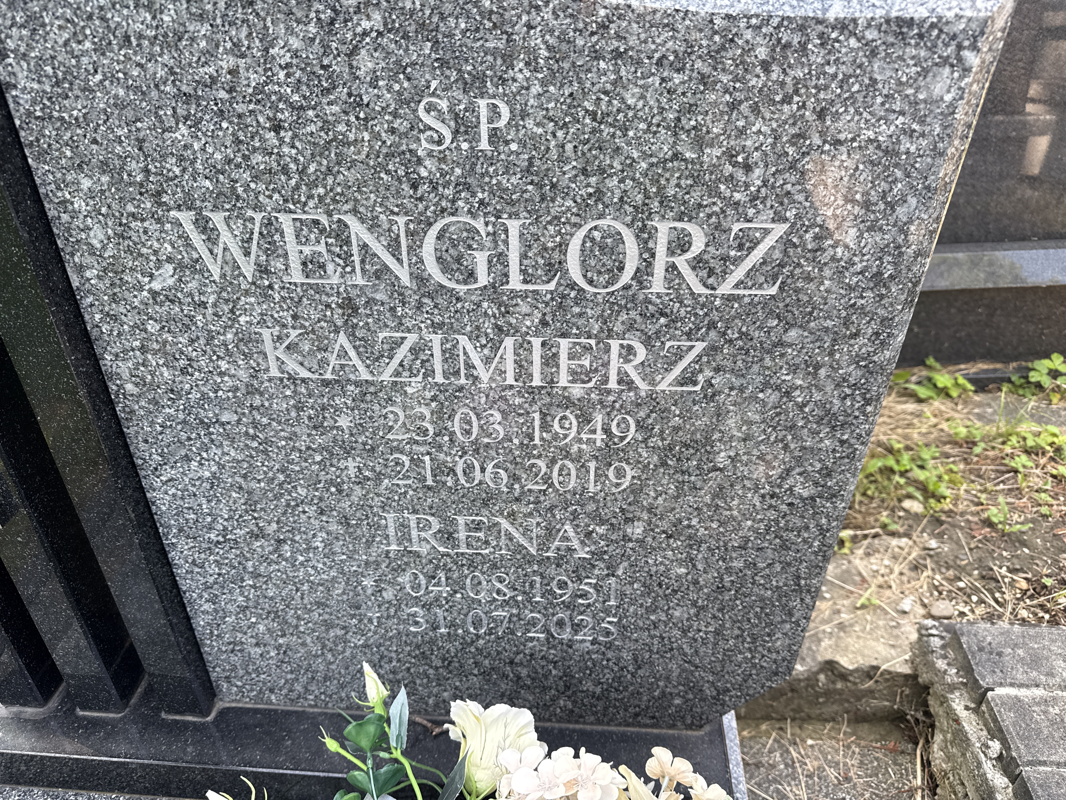 Grób Irena Wenglorz