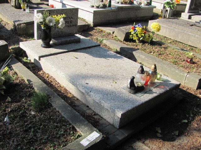 Grób Irena Popek