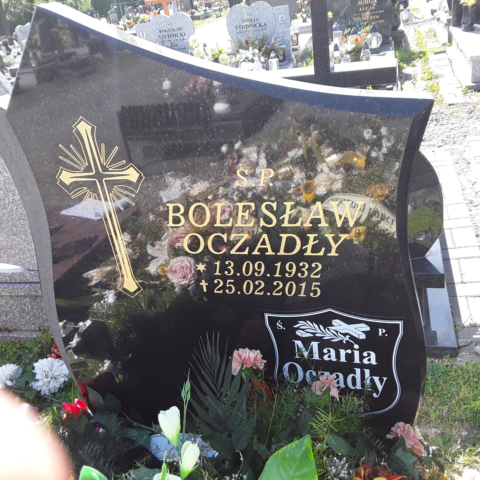 Grób Maria Oczadły