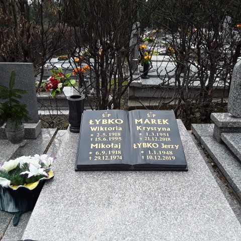 Grób Wiktoria Łybko