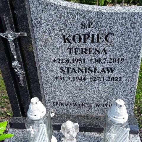 Grób Stanisław Kopiec