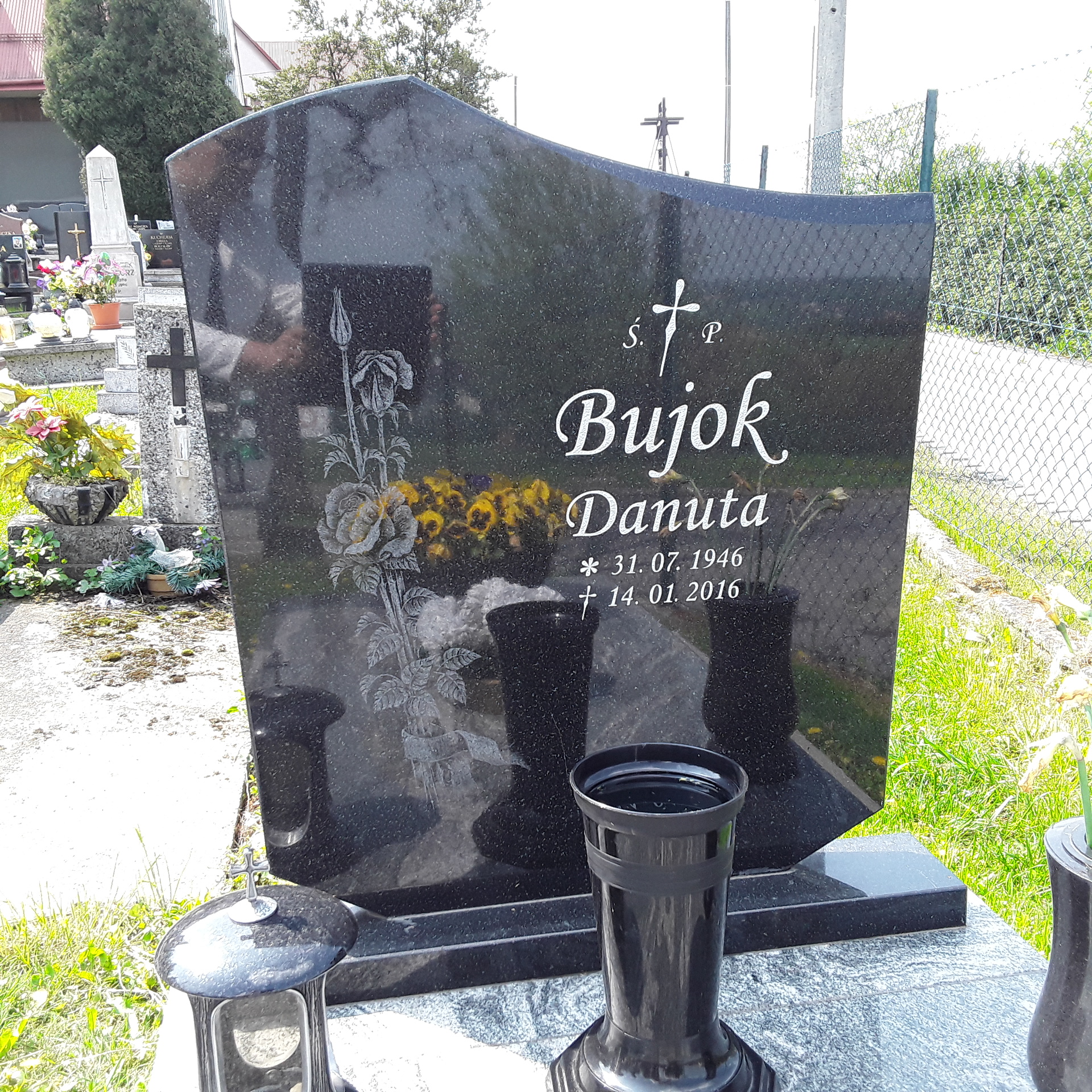 Grób Danuta Bujok